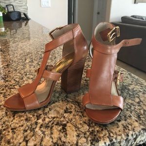 Michael Kors Tan Wedges